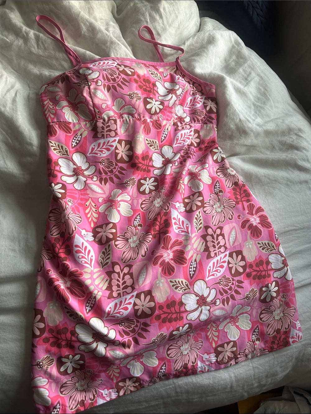 Vintage Hawaiian print dress